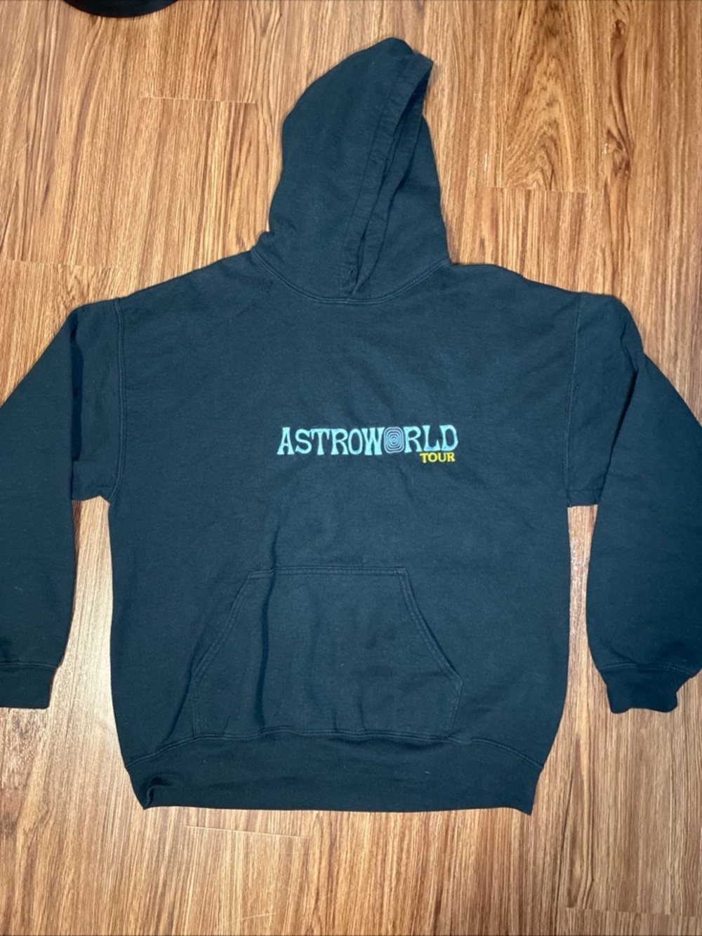 Travis Scott ASTROWORLD Wish You Were Here Tour Hoodie Medium Embroidered M